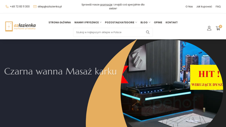 Nowoczesne wanny z hydromasażem