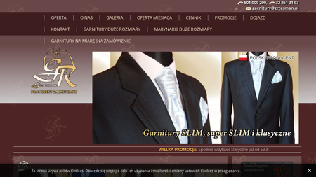 Marynarki i garnitury – Producent